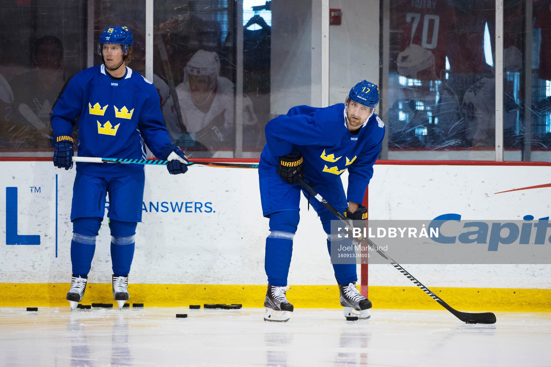 Nicklas Bäckström och Patrik Berglund