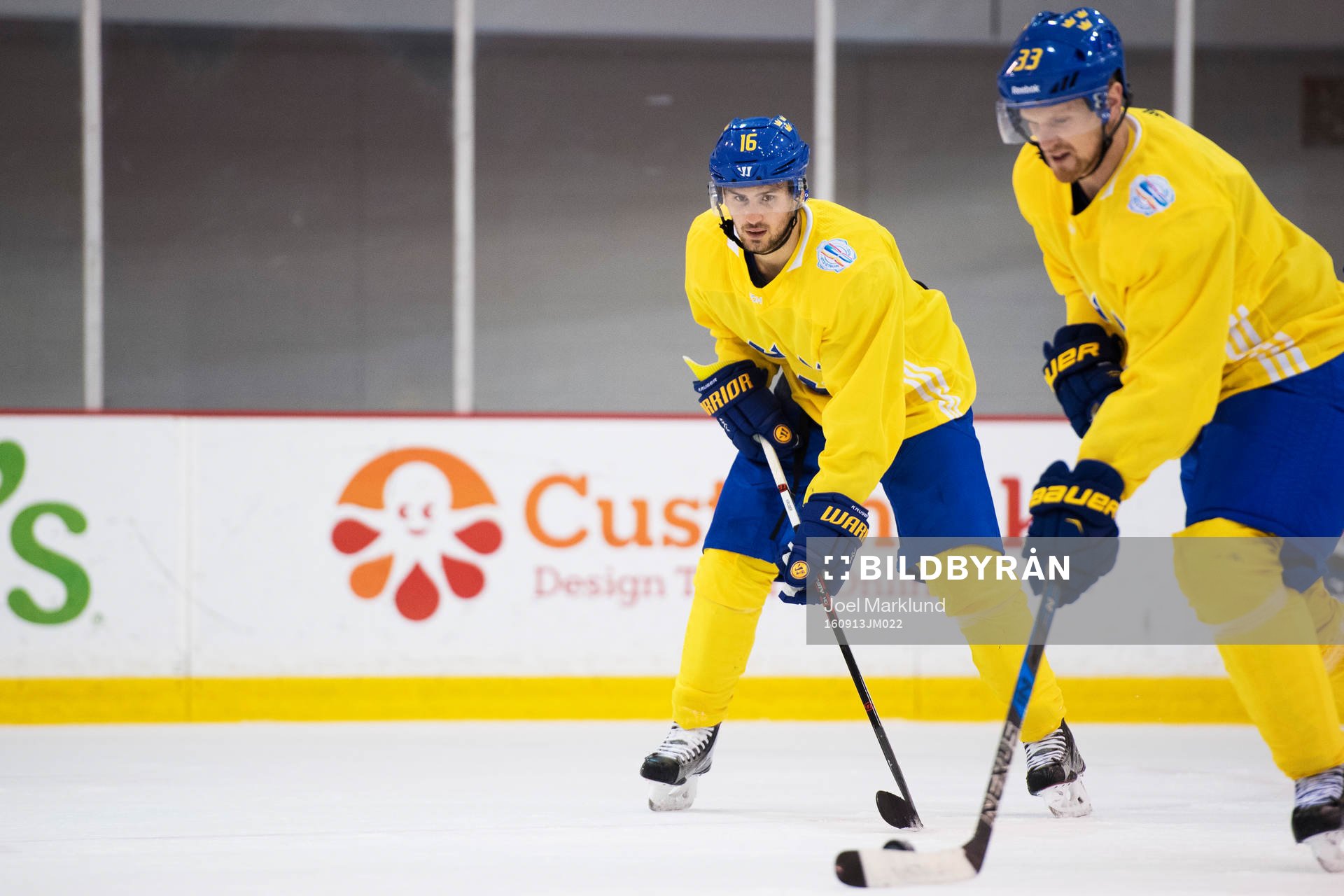 Marcus Krüger och Henrik Sedin