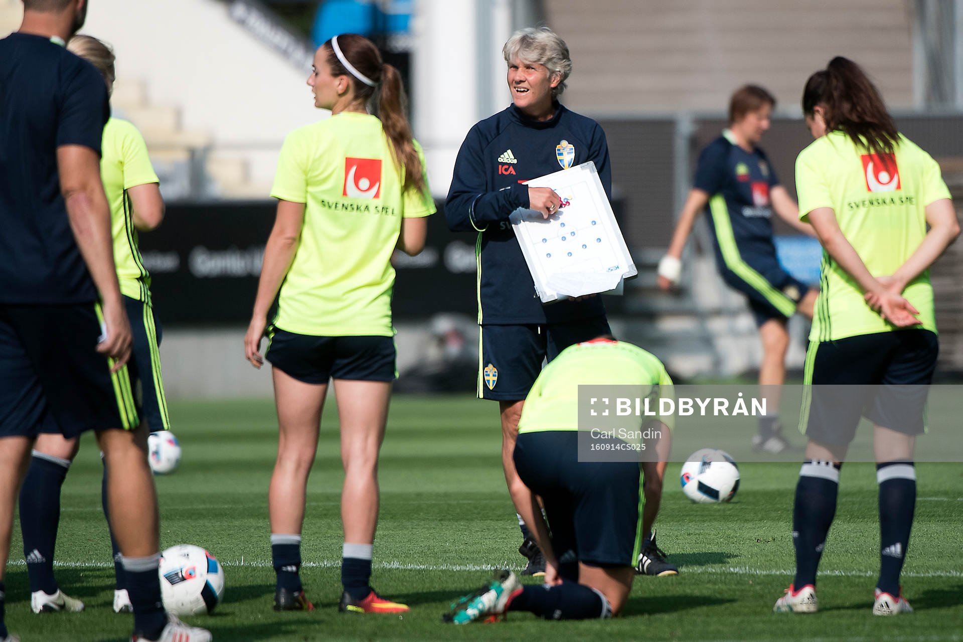 Sveriges förbundskapten Pia Sundhage