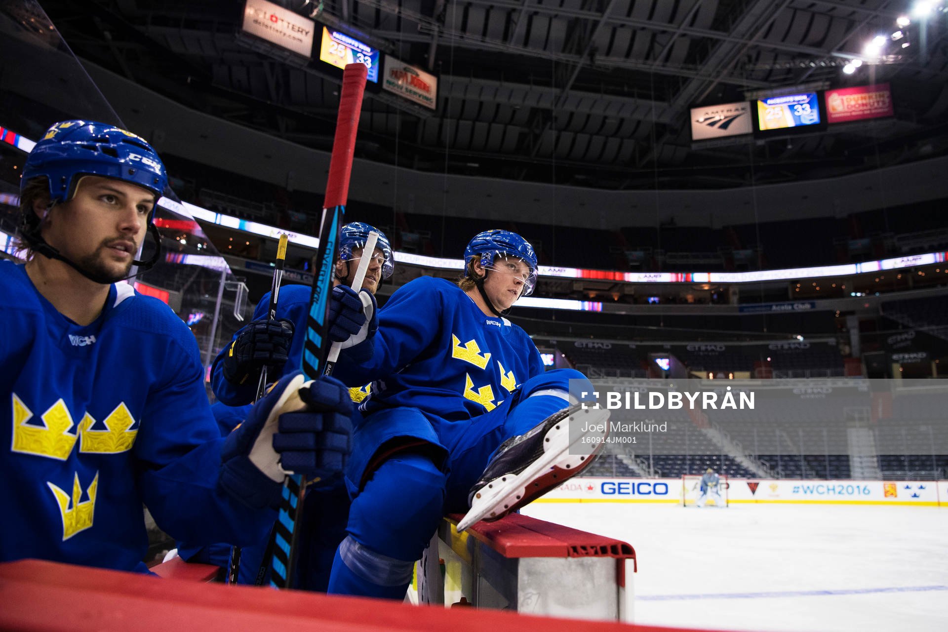 Erik Karlsson, Patric Hörnqvist och Nicklas Bäckström