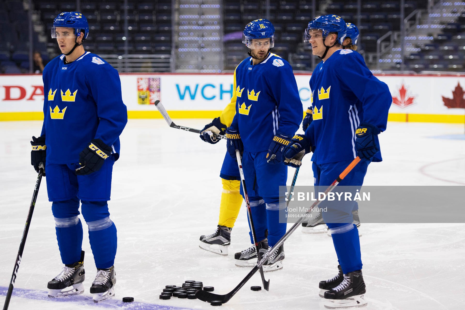 Mikael Backlund, Marcus Krüger och Jakob Silfverberg