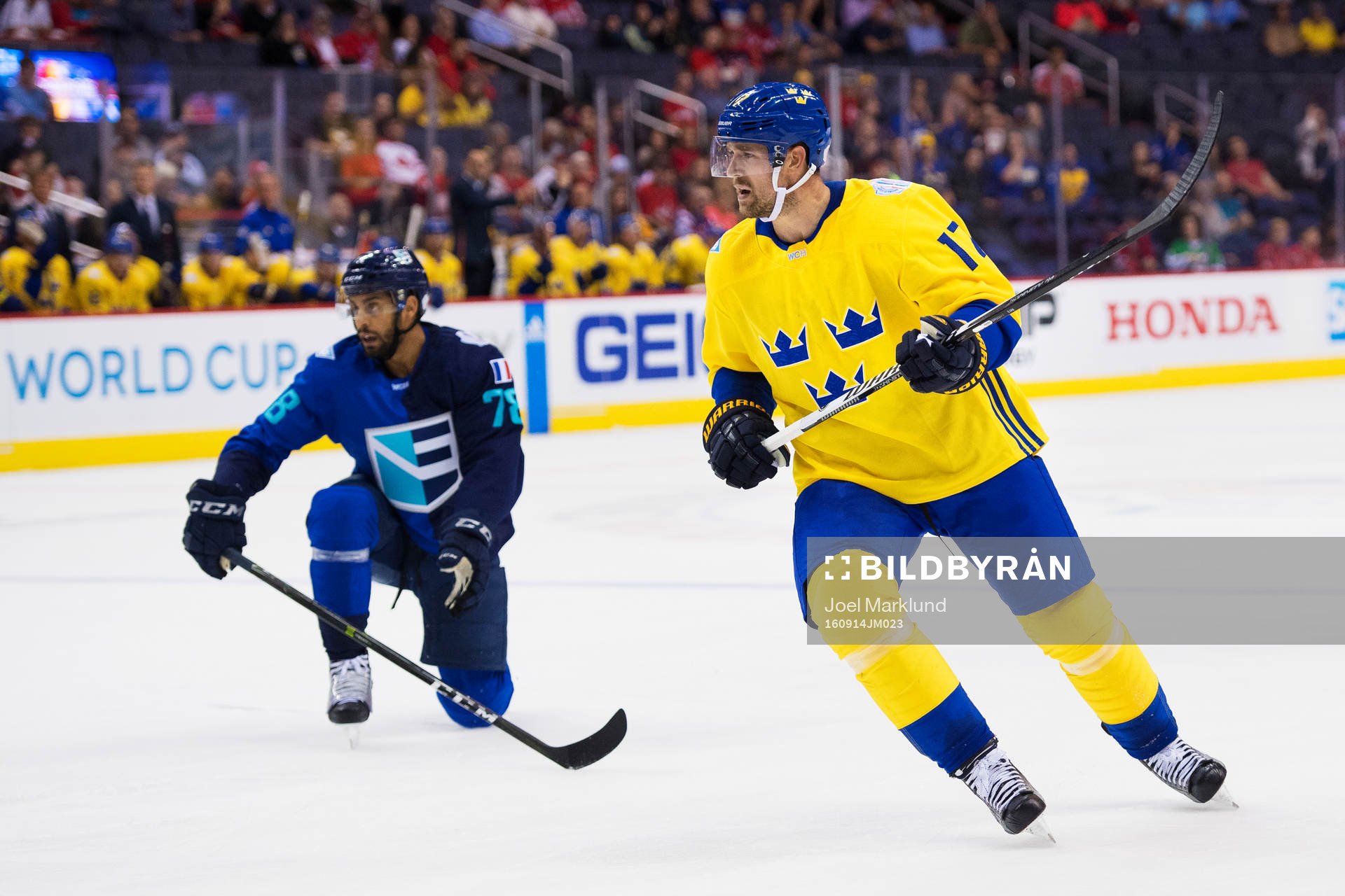 Sveriges Patrik Berglund