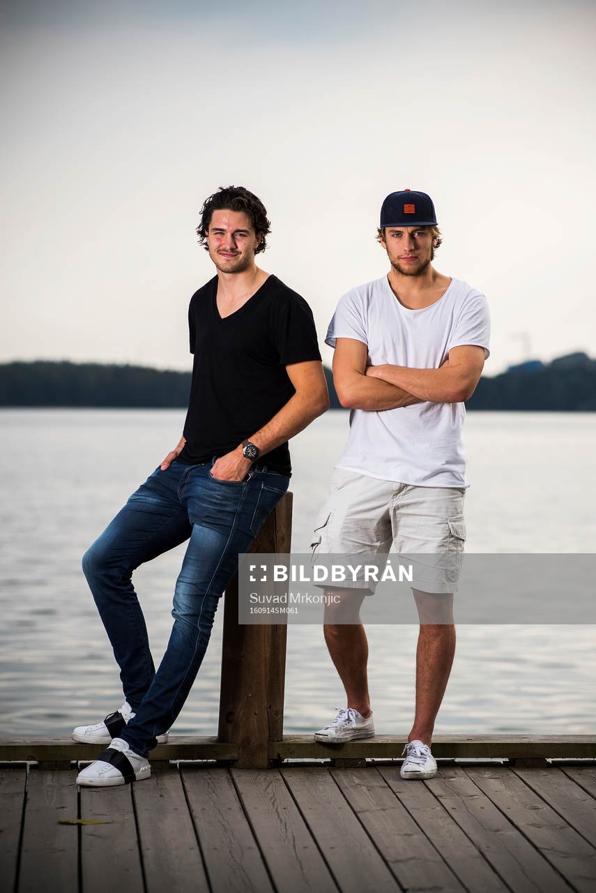 Dennis Everberg och Eric Martinsson är fd Röglespelare