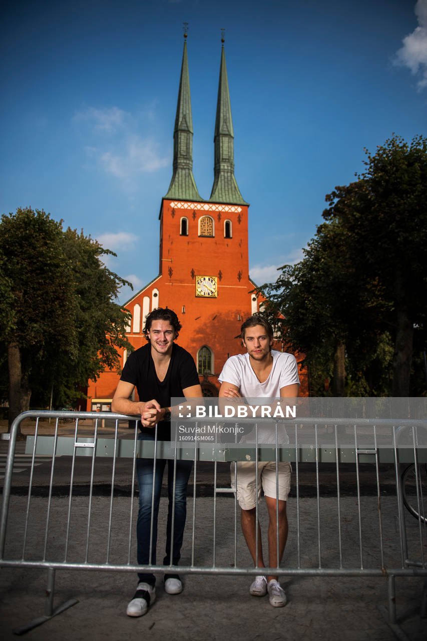 Dennis Everberg och Eric Martinsson är fd Röglespelare