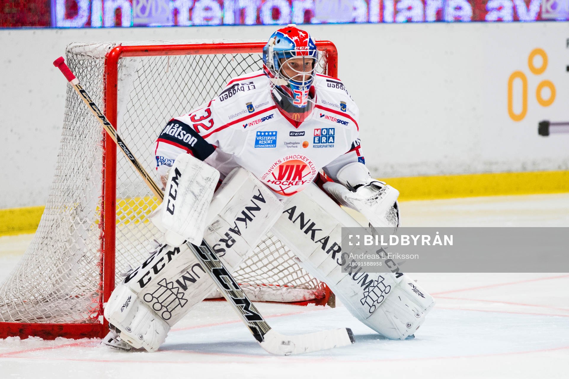 Västerviks målvakt Jonas Fransson