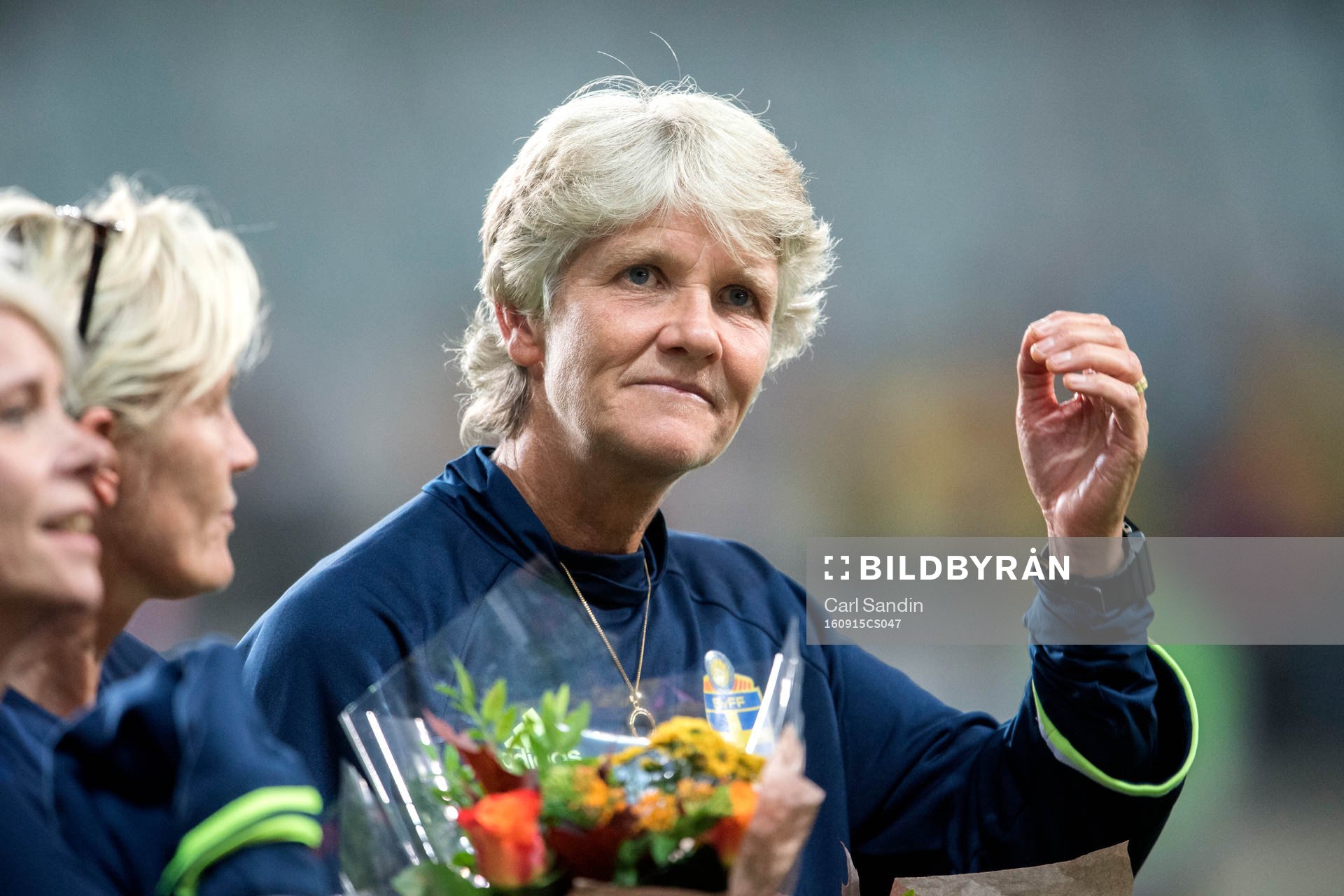 Sveriges förbundskapten Pia Sundhage