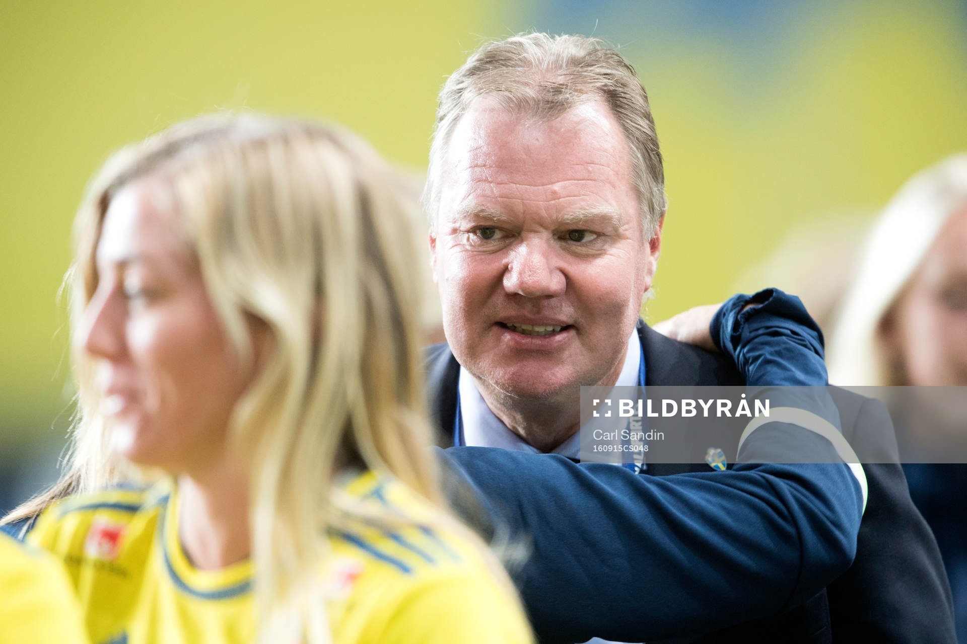 Svenska Fotbollförbundets ordförande Karl-Erik Nilsson