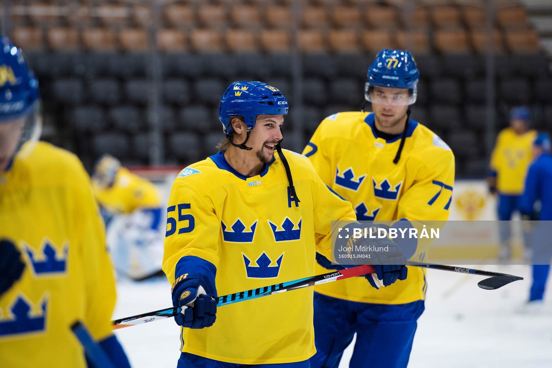 Erik Karlsson och Victor Hedman