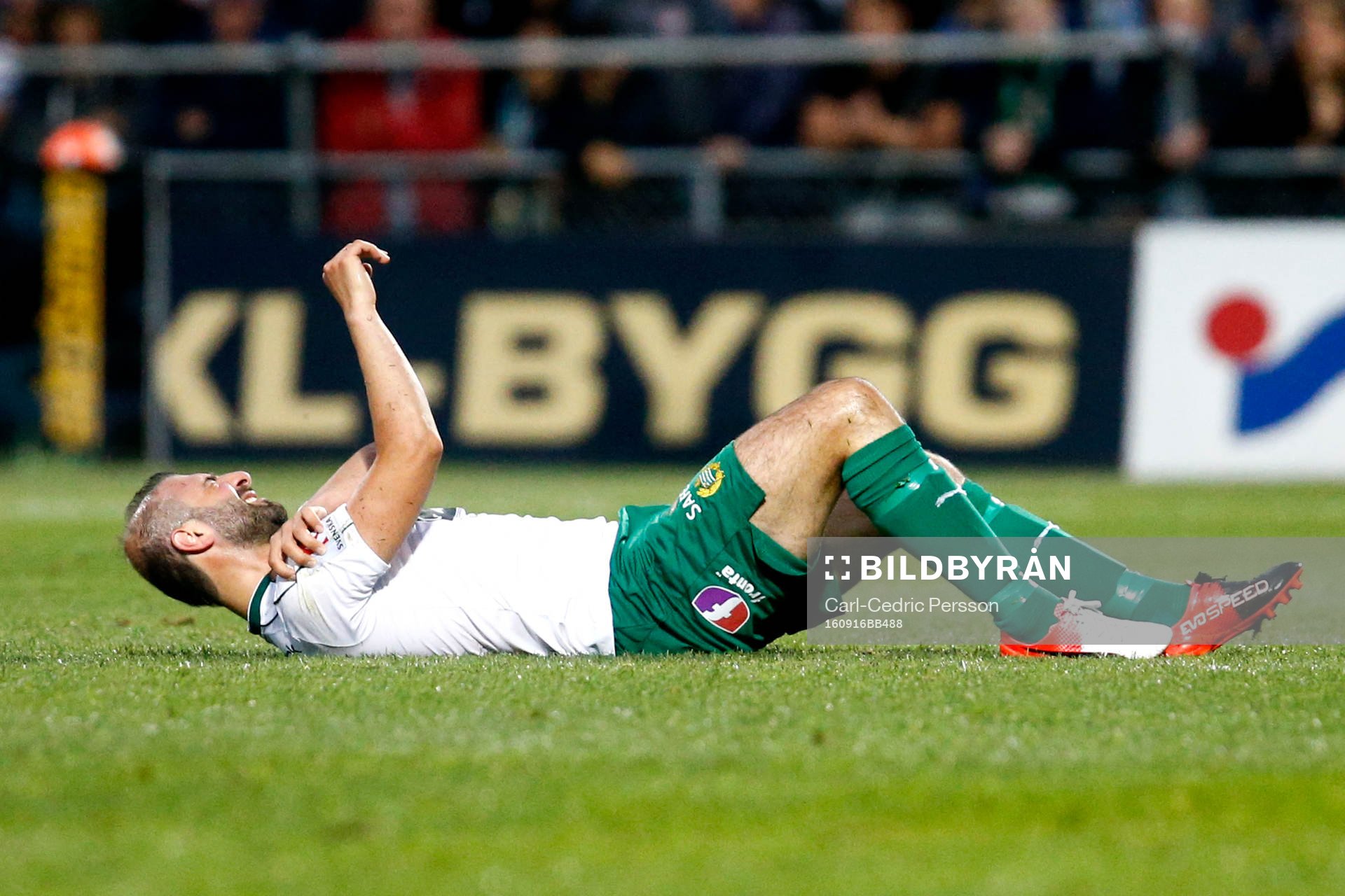 Hammarbys Kennedy Bakircioglu blir liggande