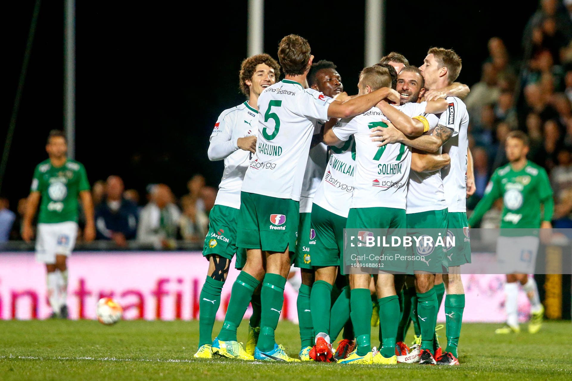 Hammarbys Kennedy Bakircioglu jublar