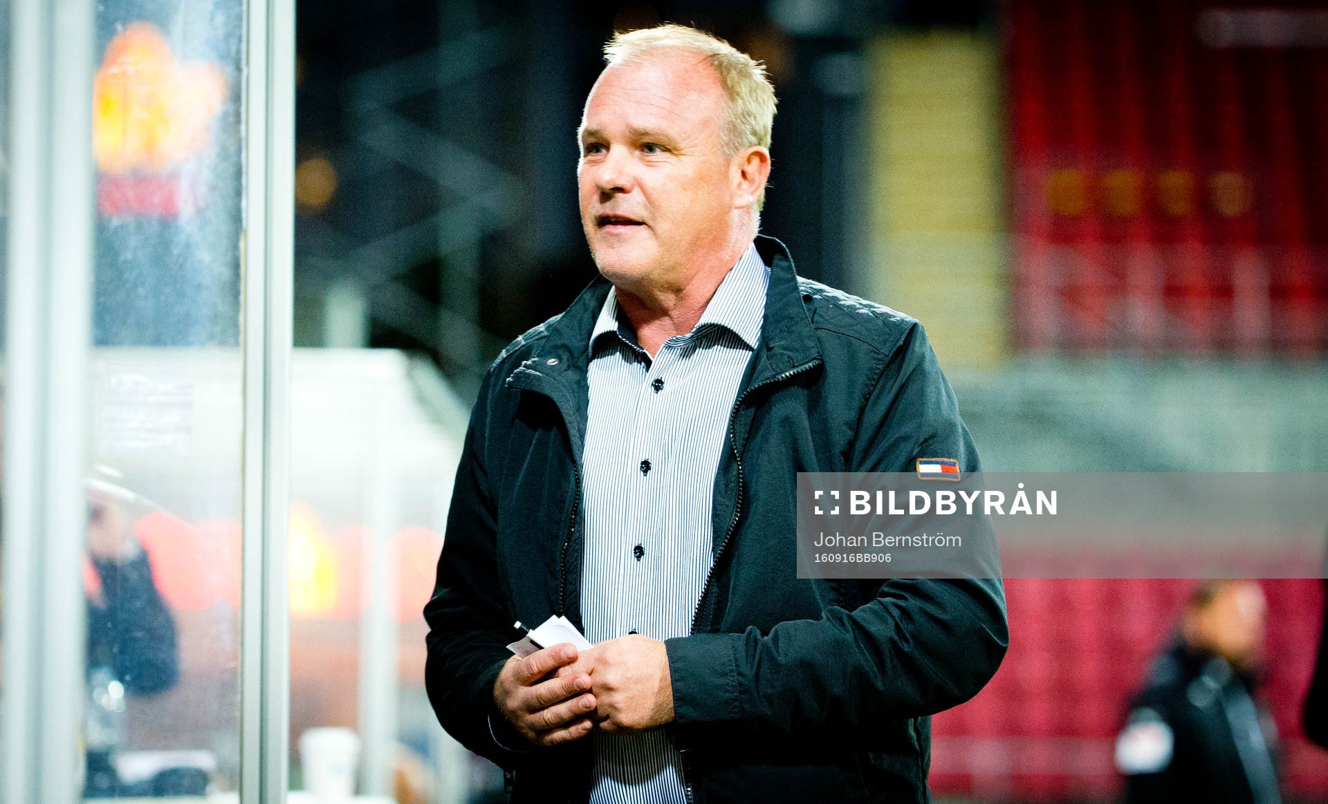 Sundsvalls tränare Roger Franzén
