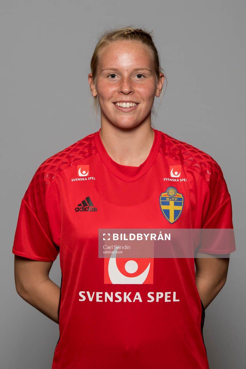 Sveriges målvakt Agnes Granberg