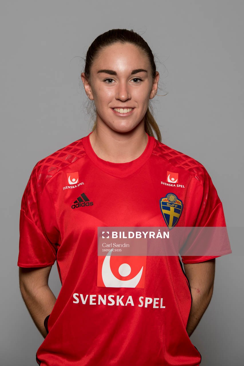 Sveriges målvakt Moa Öhman