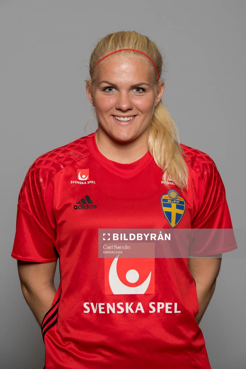 Sveriges målvakt Emma Holmgren