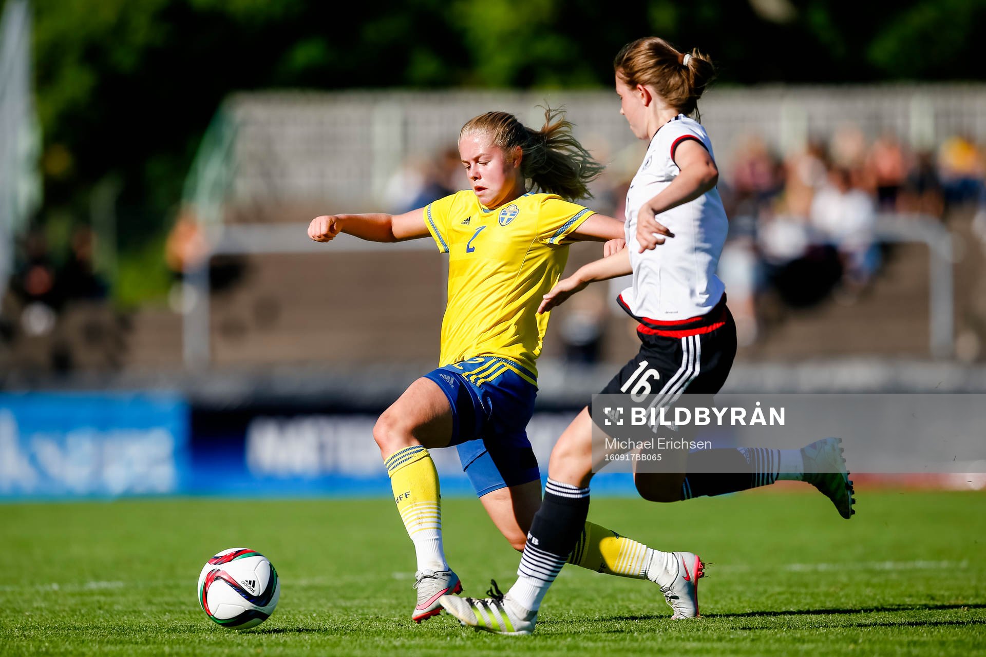 Sveriges Maja Göthberg och Tysklands Isabella Hartig