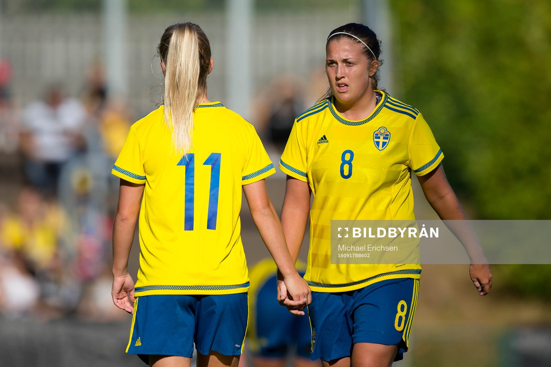 Sveriges Tove Almqvist och Filippa Angeldal