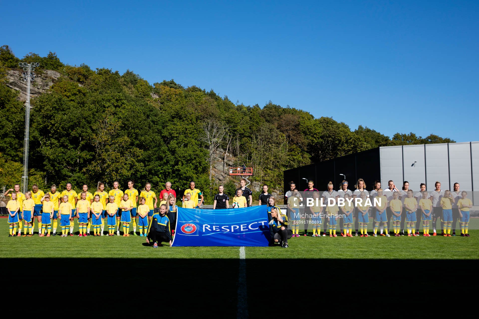 Sverige och Tyskland på line up innan U20 landskampen i