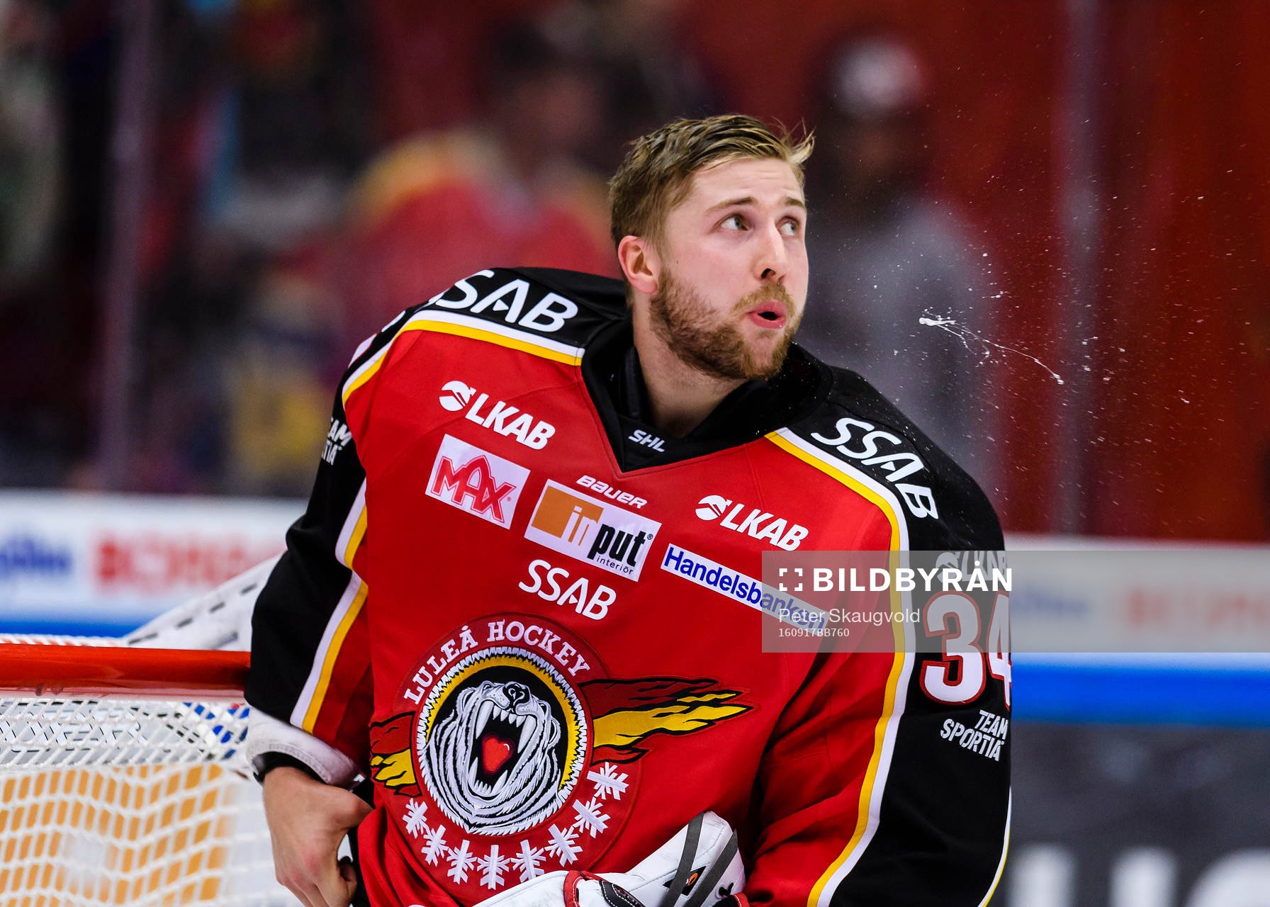 Luleås målvakt Joel Lassinatti