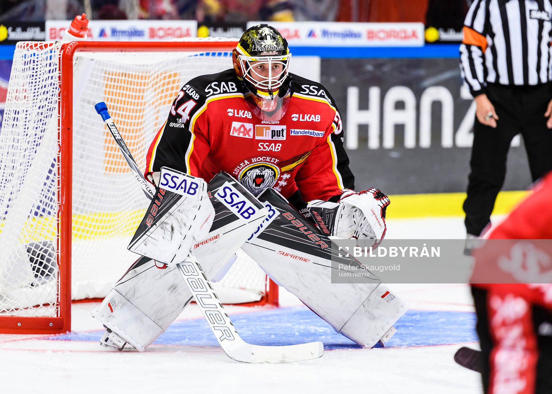 Luleås målvakt Joel Lassinatti