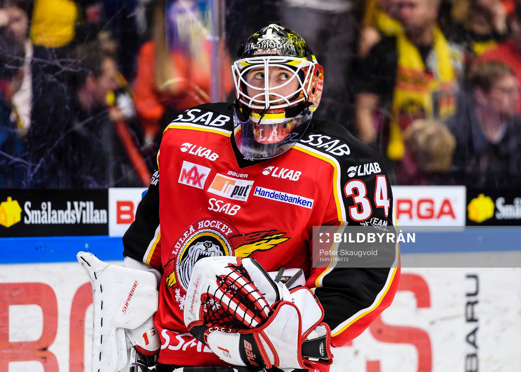 Luleås målvakt Joel Lassinatti