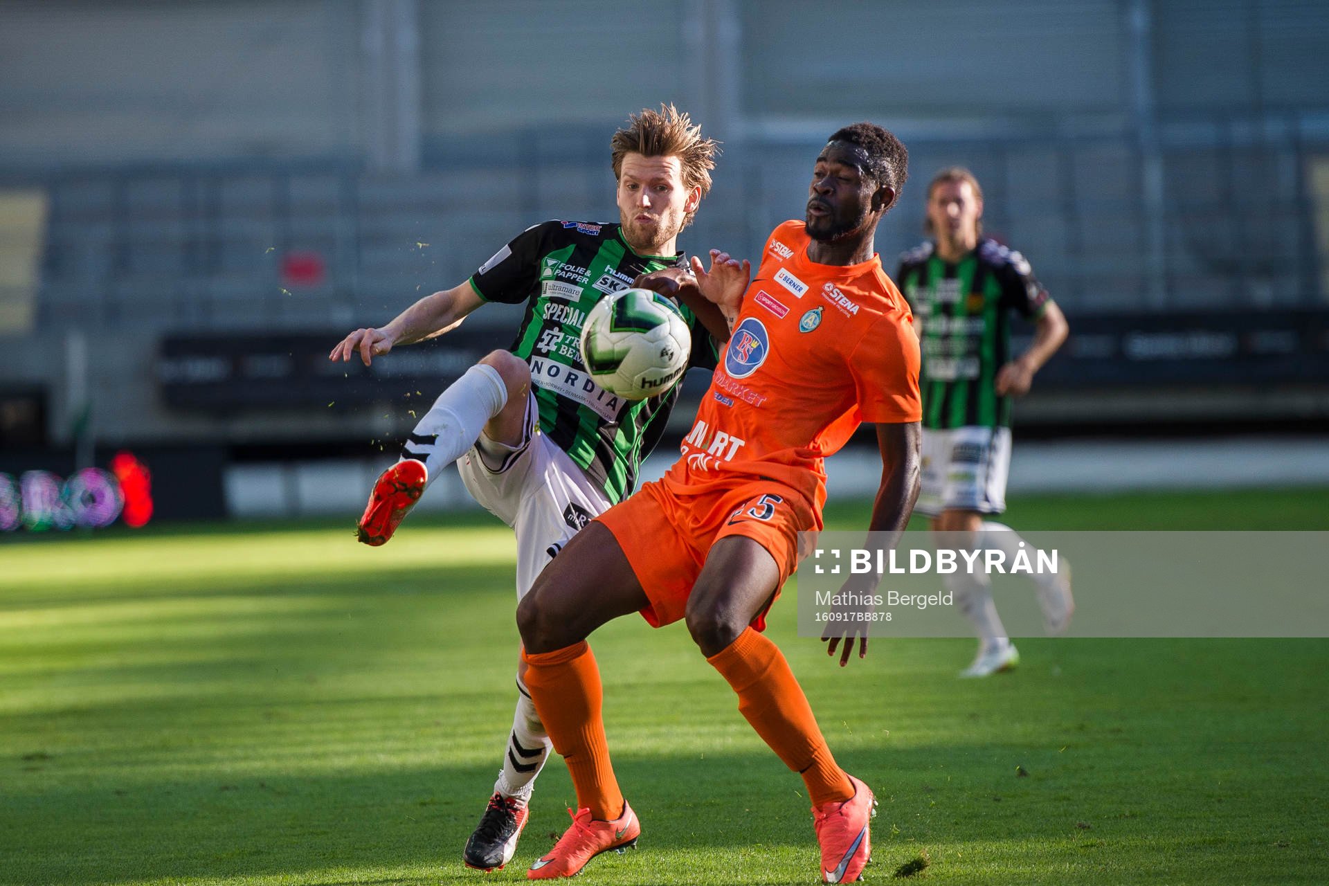 GAIS Johan Lundgren och Athletics Abdoul Razak