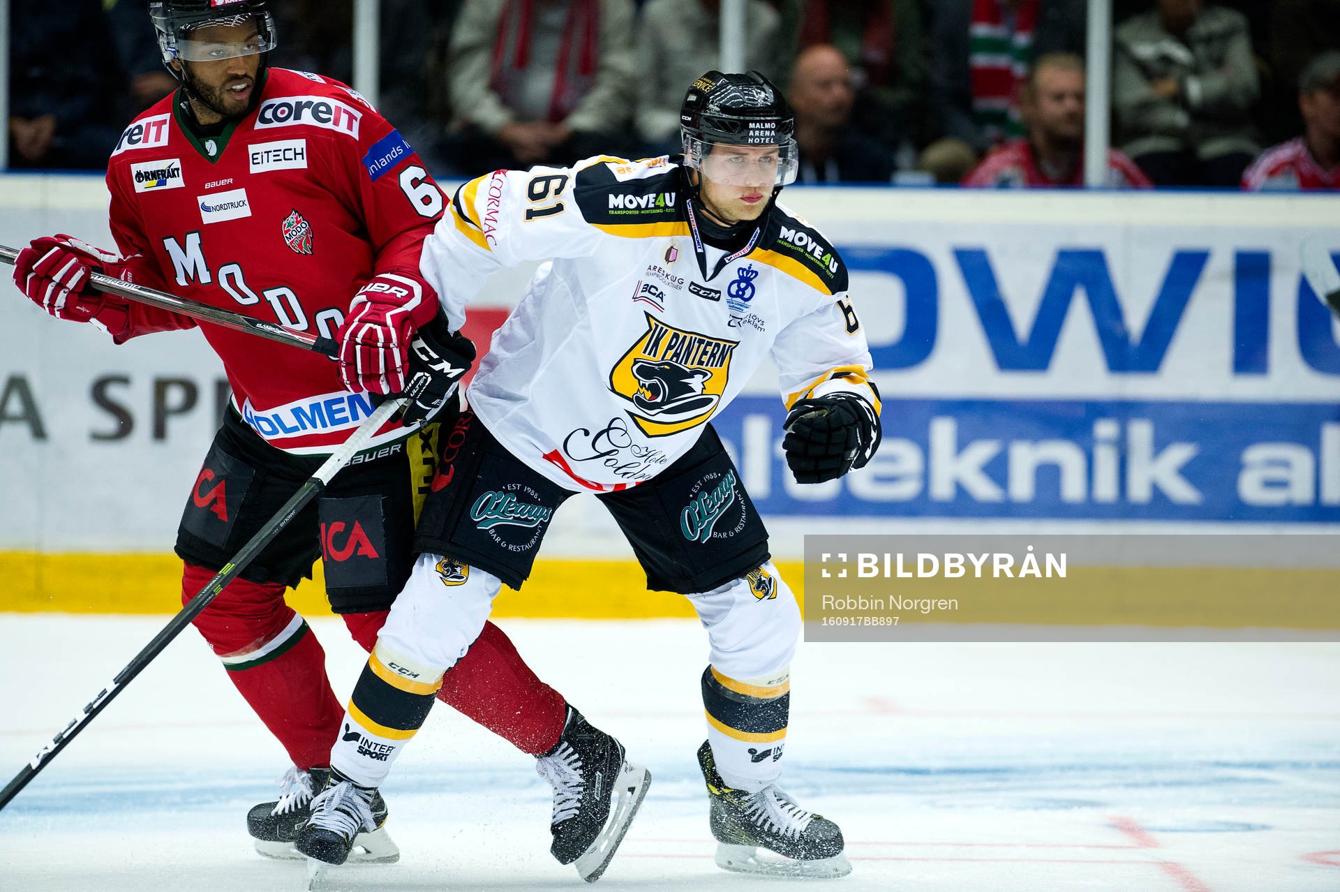 Modos Drew Paris och Panterns Martin Janohls