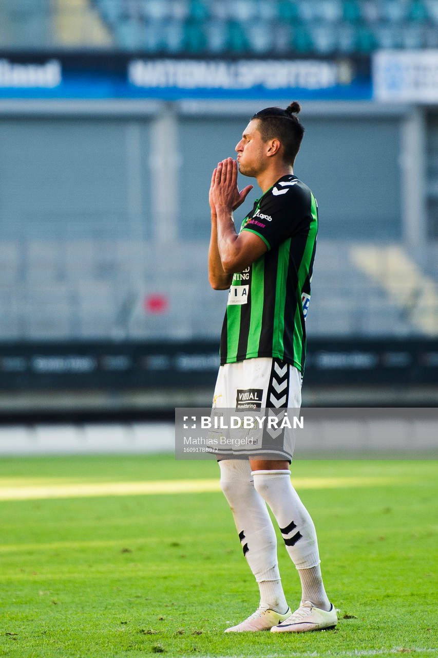 GAIS Luka Mijaljevic reagerar