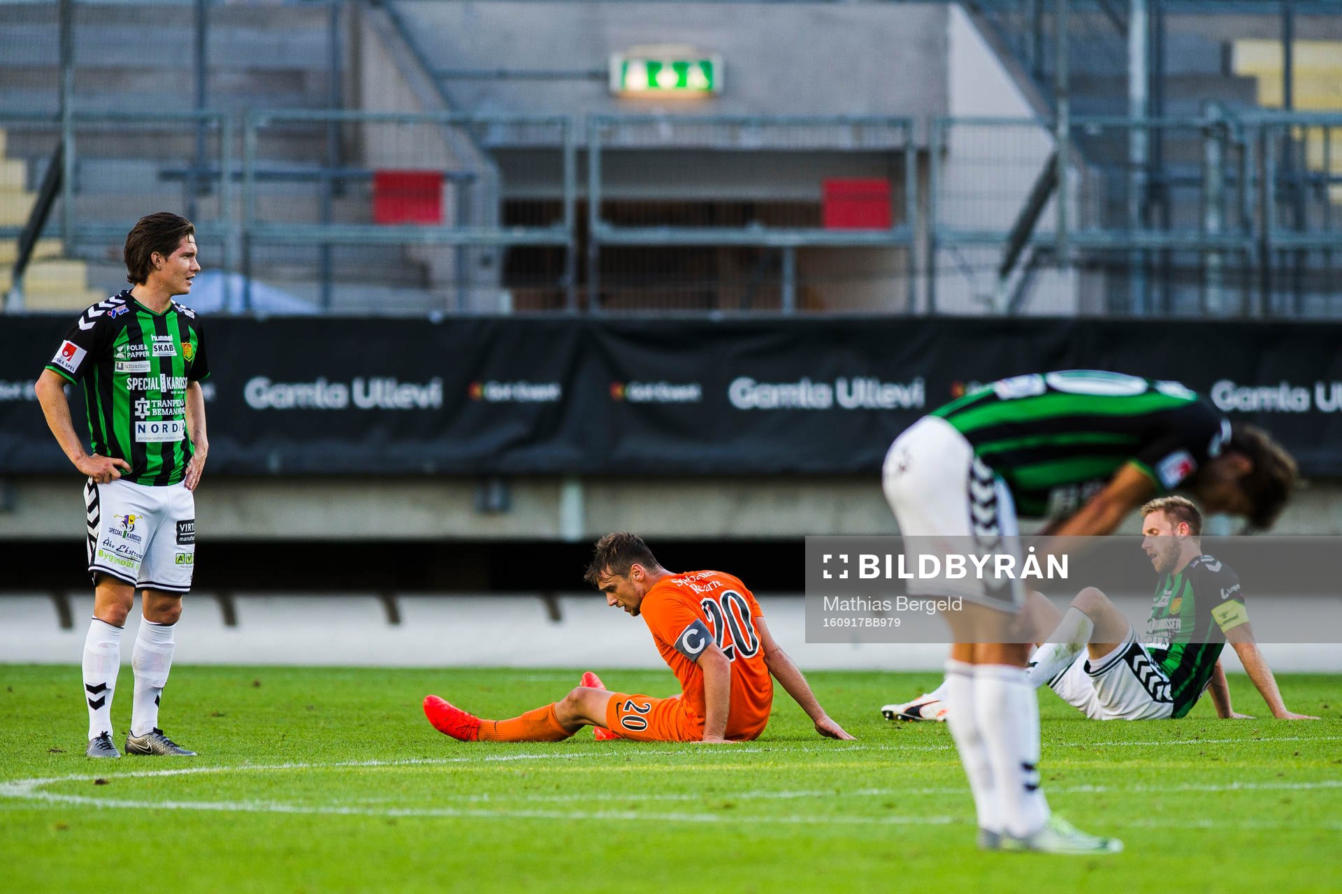 GAIS Robin Book, Steven Old och Alibek Aliev och Athletics