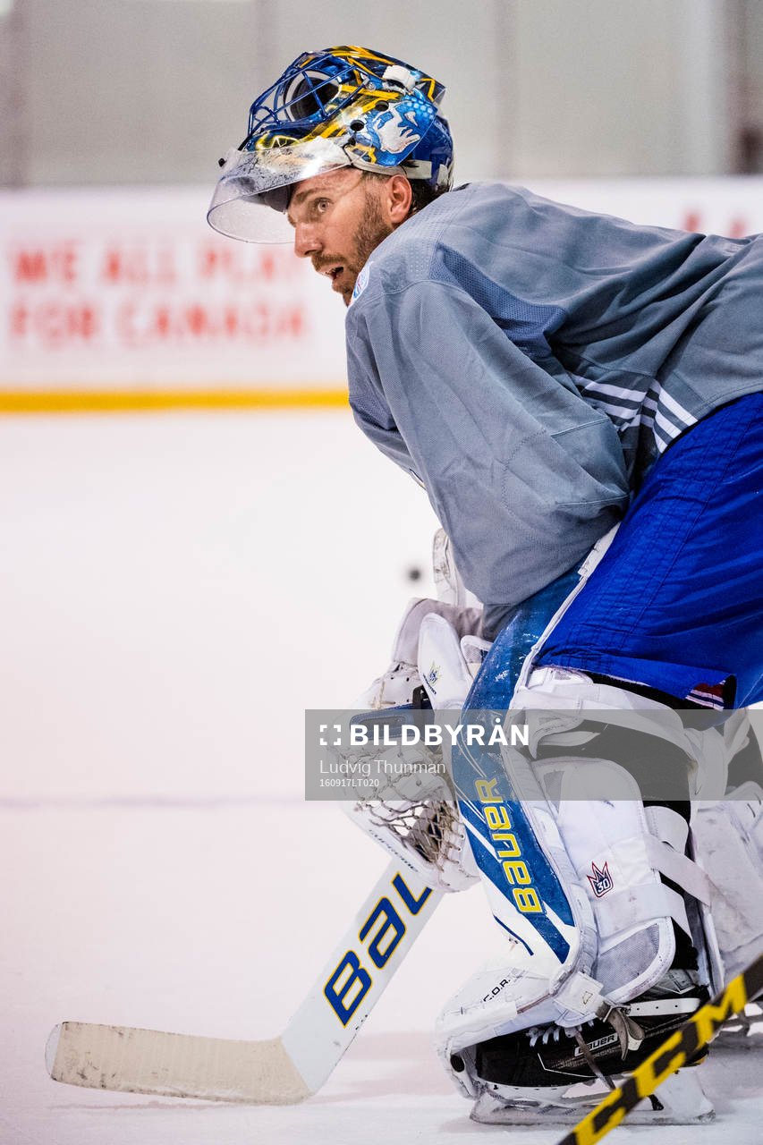 Sveriges målvakt Henrik Lundqvist