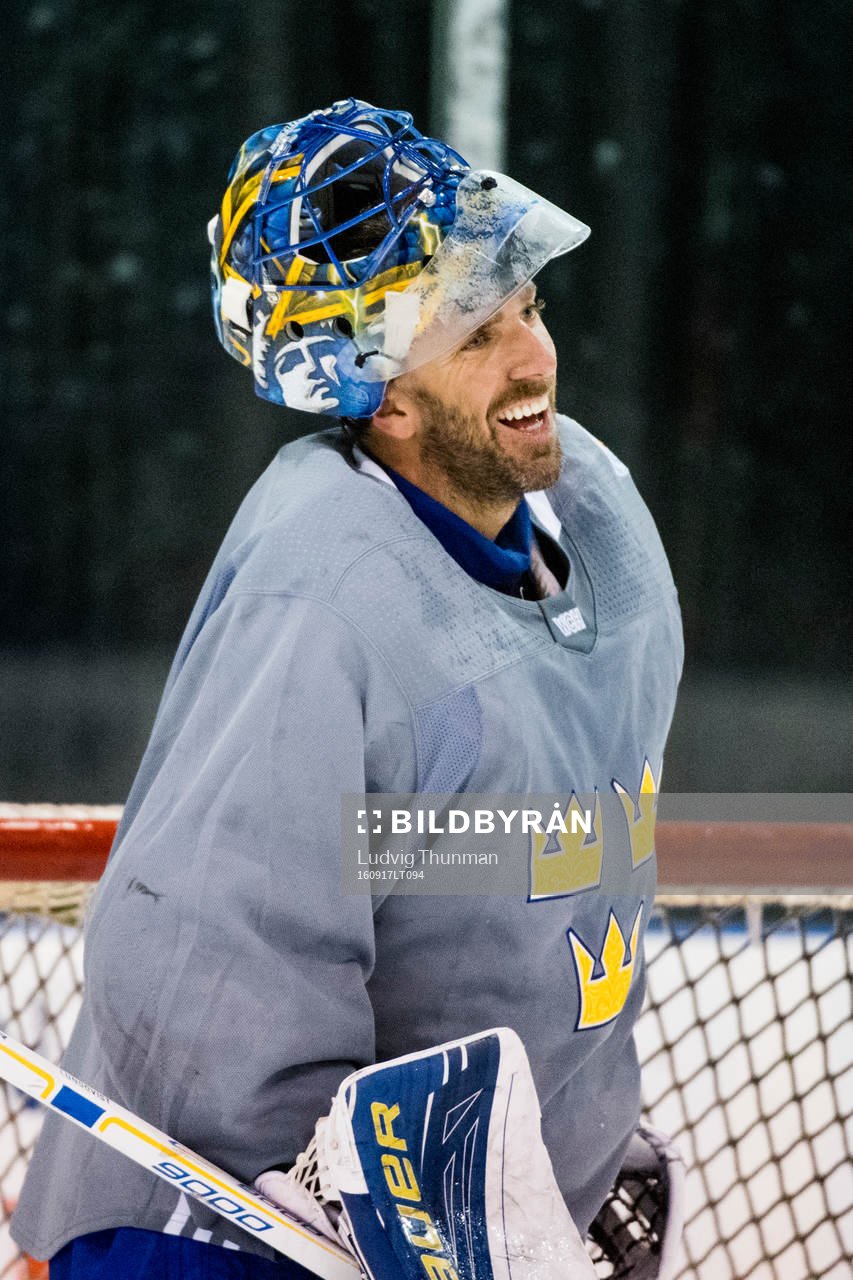 Sveriges målvakt Henrik Lundqvist