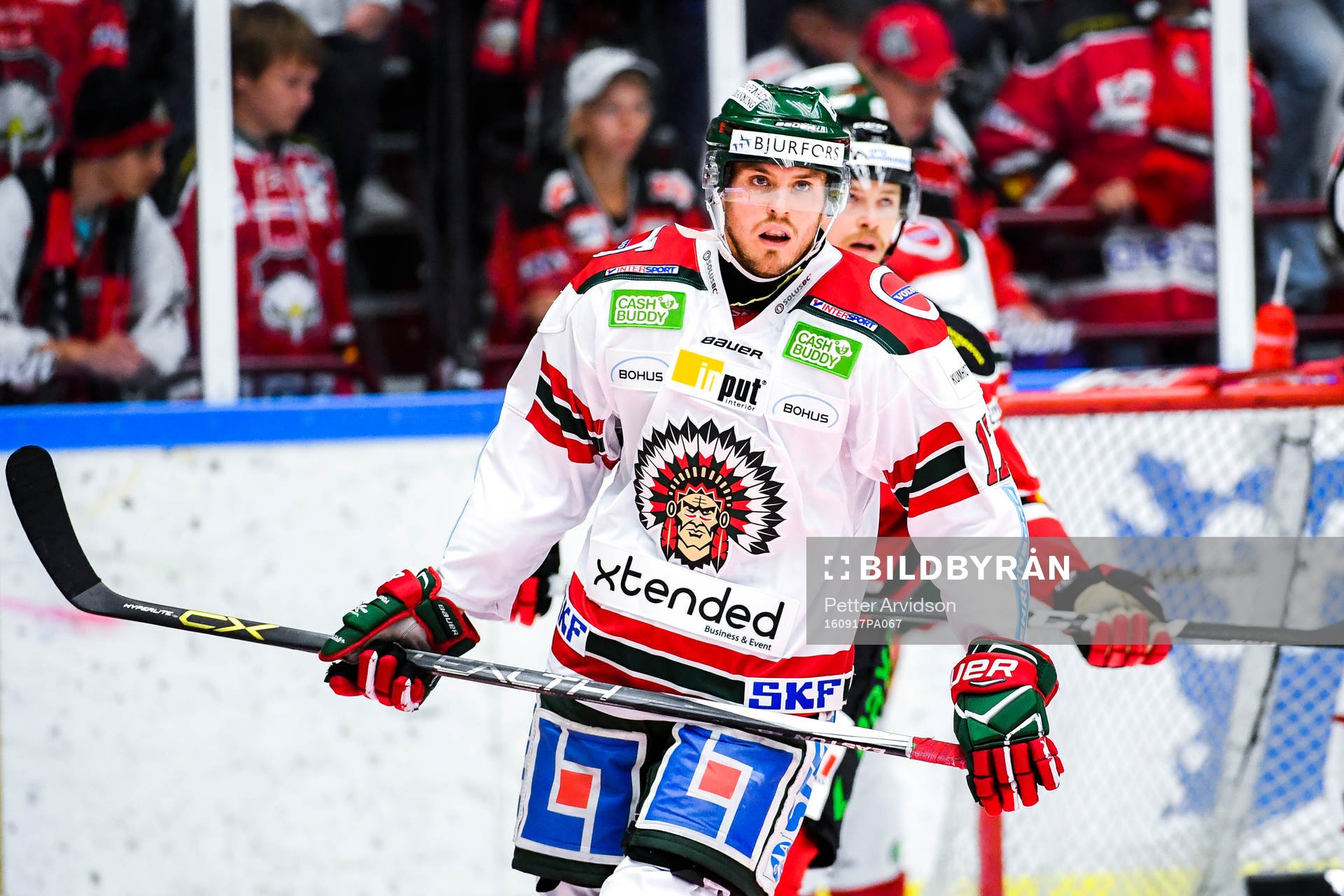 Frölundas Sebastian Stålberg deppar
