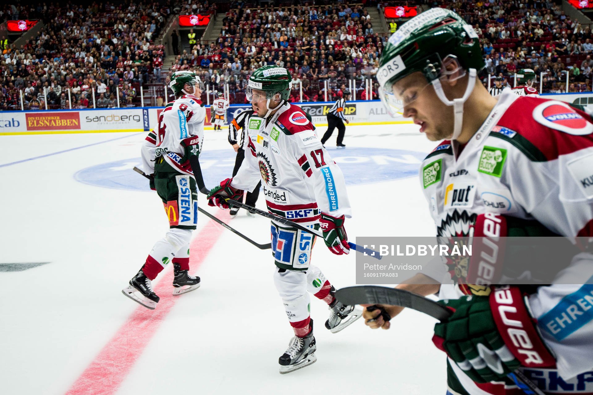 Frölundas Sebastian Stålberg (m) deppar