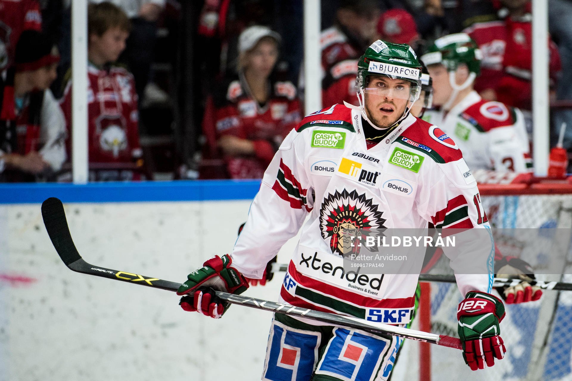 Frölundas Sebastian Stålberg deppar