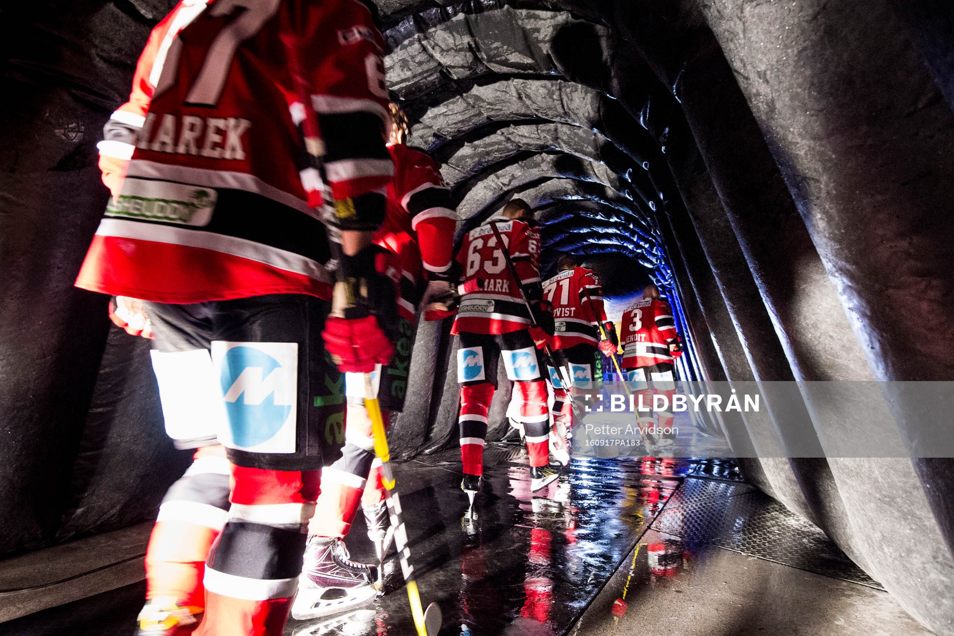 Malmö Redhawks spelare gör entré