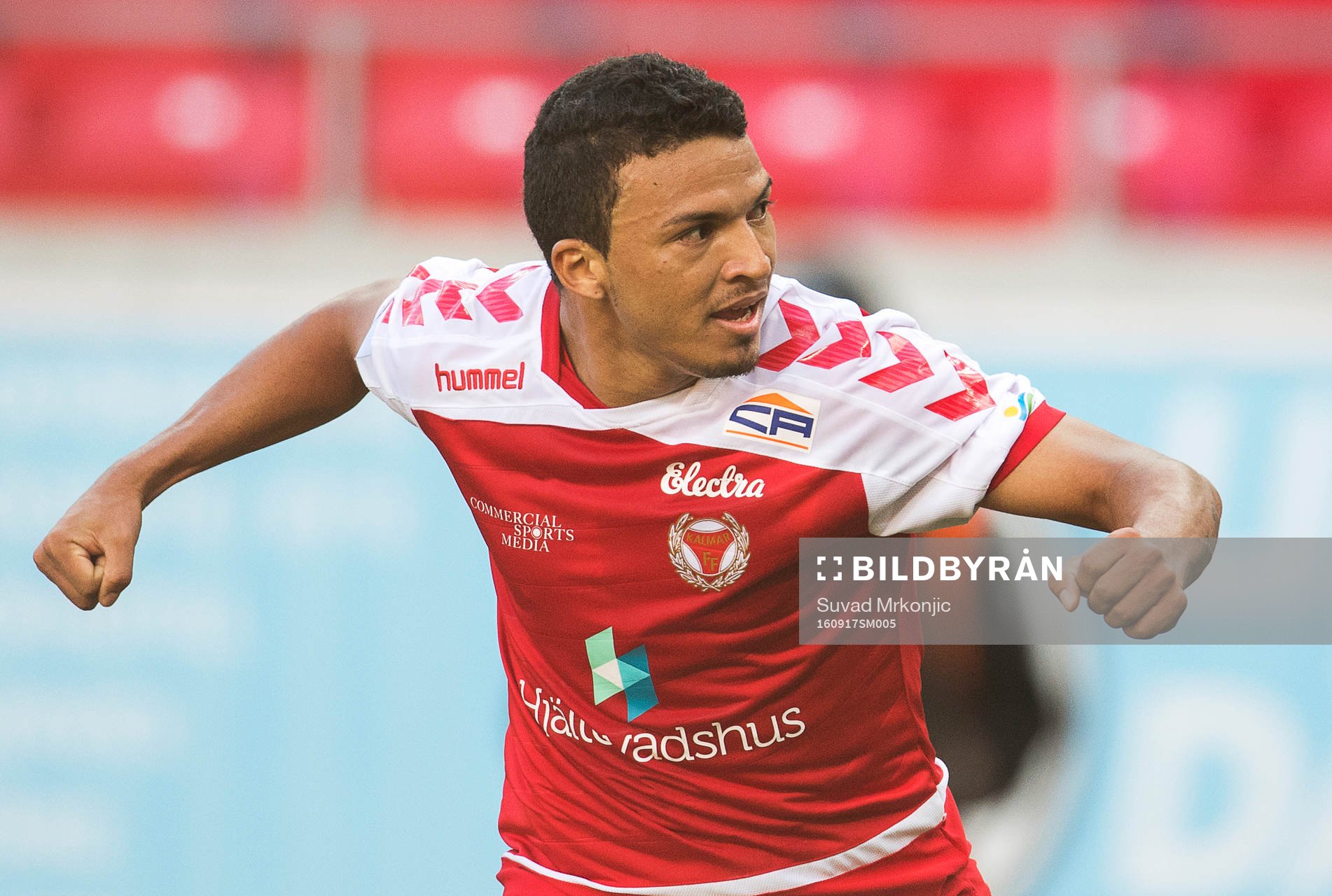 Kalmars Ismael Silva Lima jublar