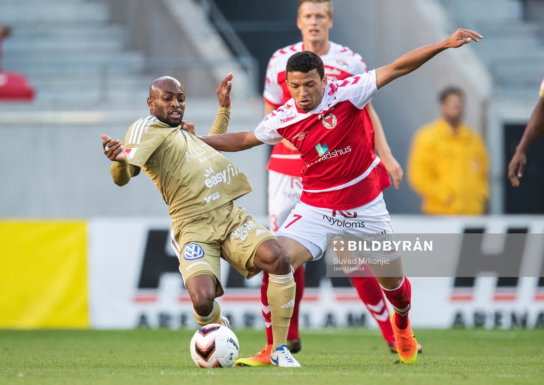 Kalmars Ismael Silva Lima och Östersunds Fouad Bachirou