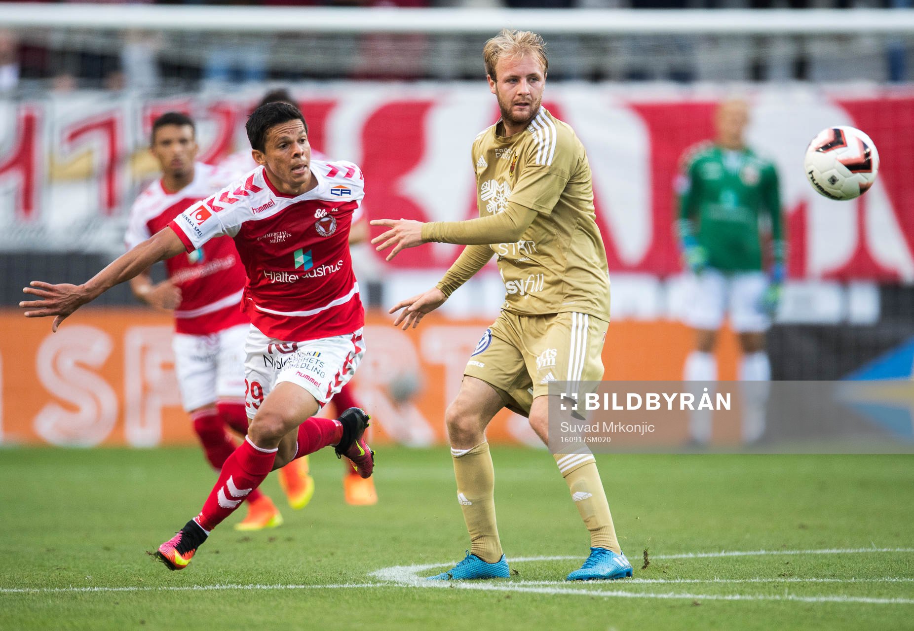Kalmars Romário Pereira Sipião och Östersunds Curtis