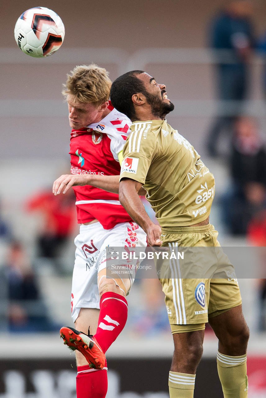 Kalmars Rasmus Elm och Östersunds Alex Dyer