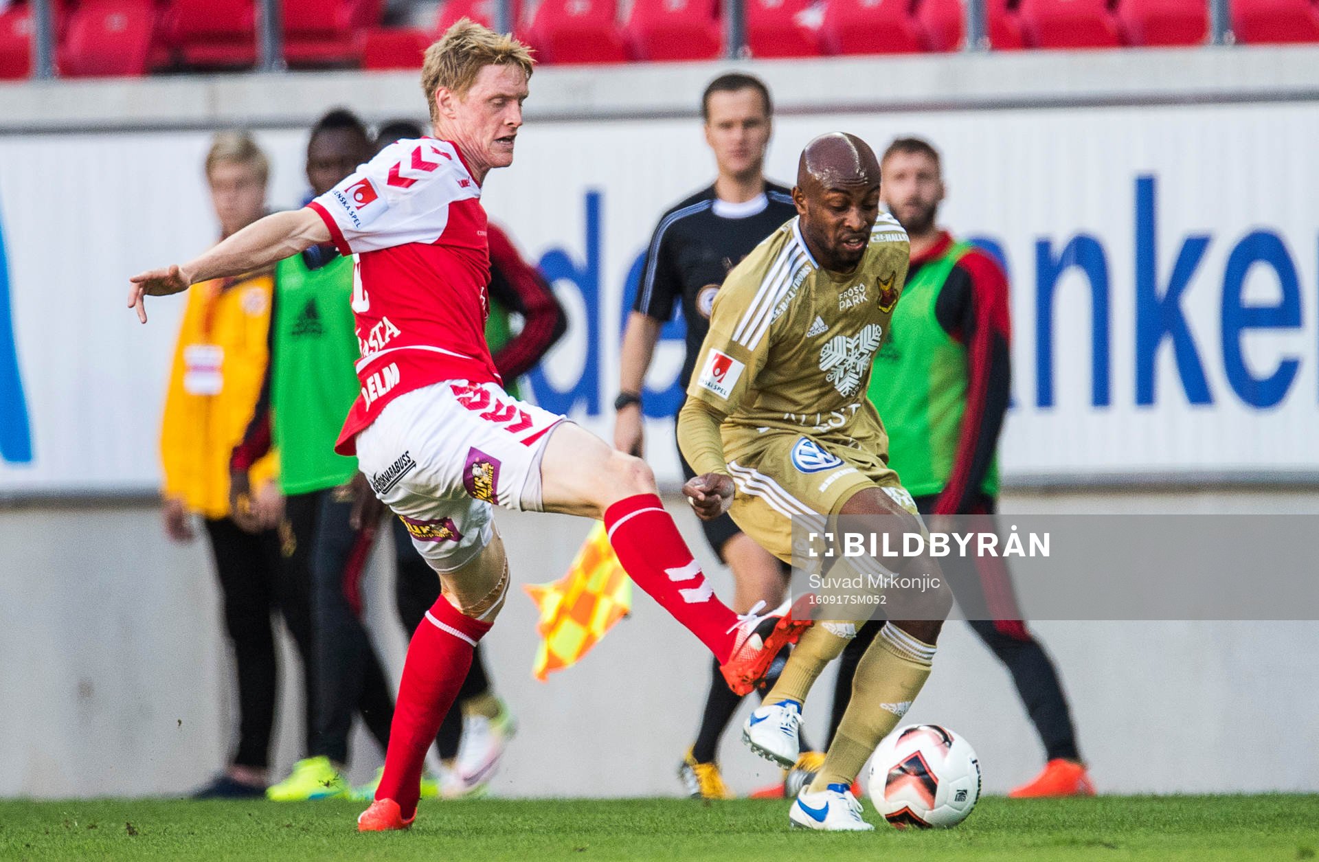 Kalmars Rasmus Elm och Östersunds Fouad Bachirou