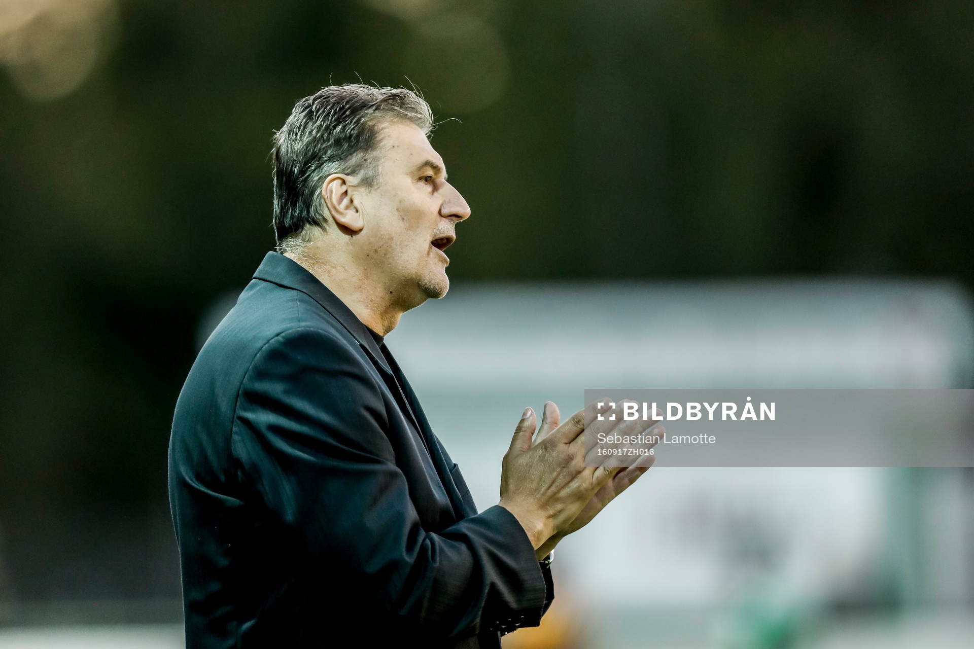 Ljungskiles tränare Zoran Lukic