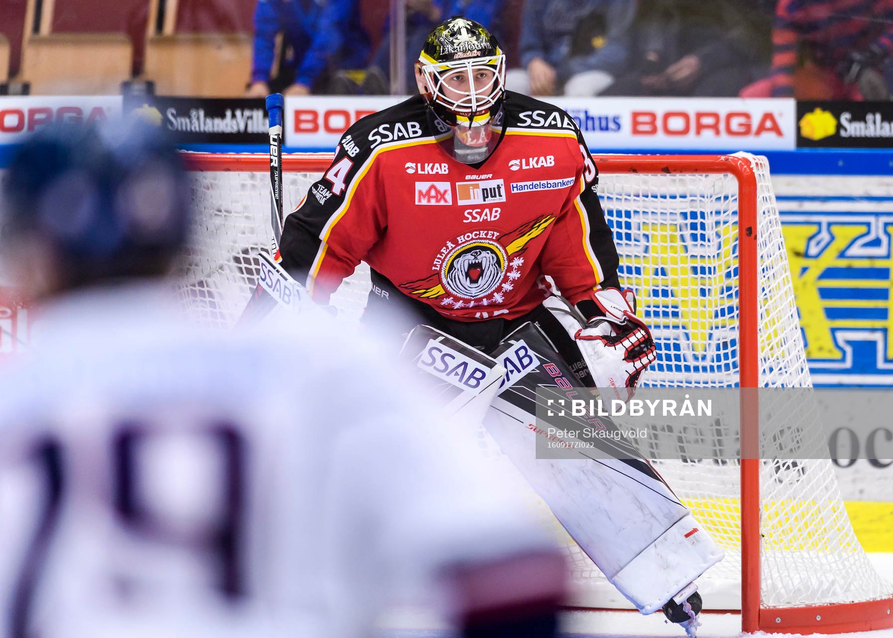 Luleås målvakt Joel Lassinatti