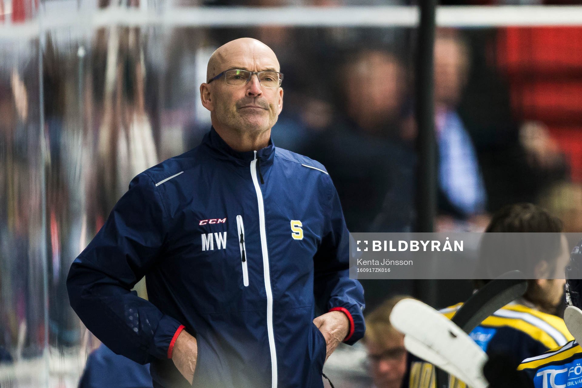 Södertäljes tränare Mats Waltin