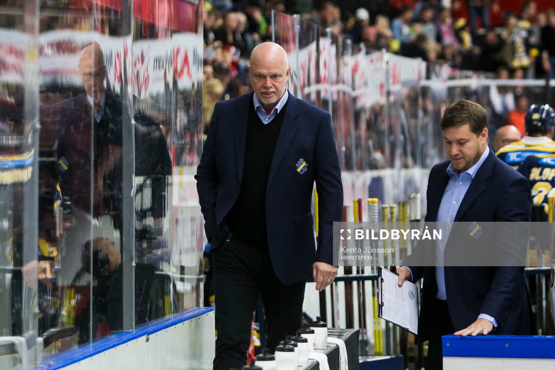 s tränare Roger Melin assisterande tränare Patrik Klüft