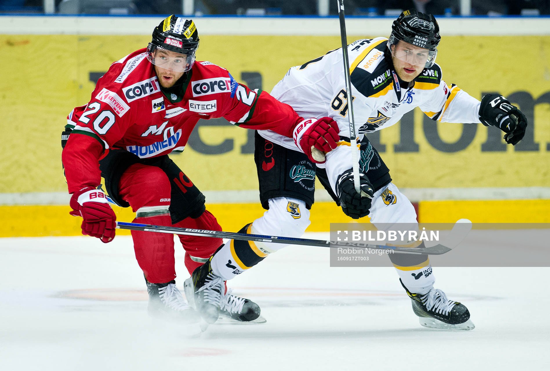 Modos Pär Edblom och Panterns Martin Janohls