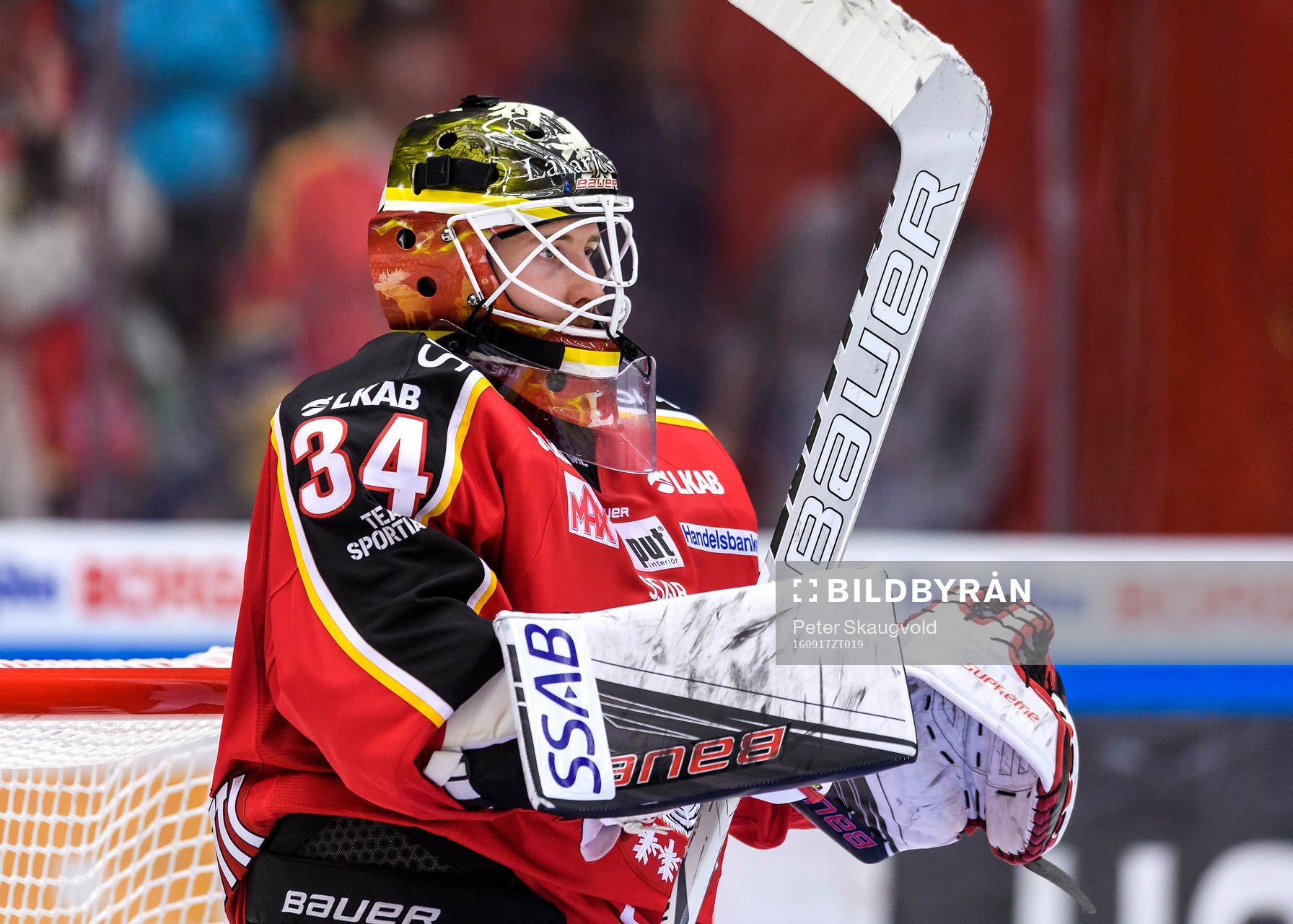 Luleås målvakt Joel Lassinatti