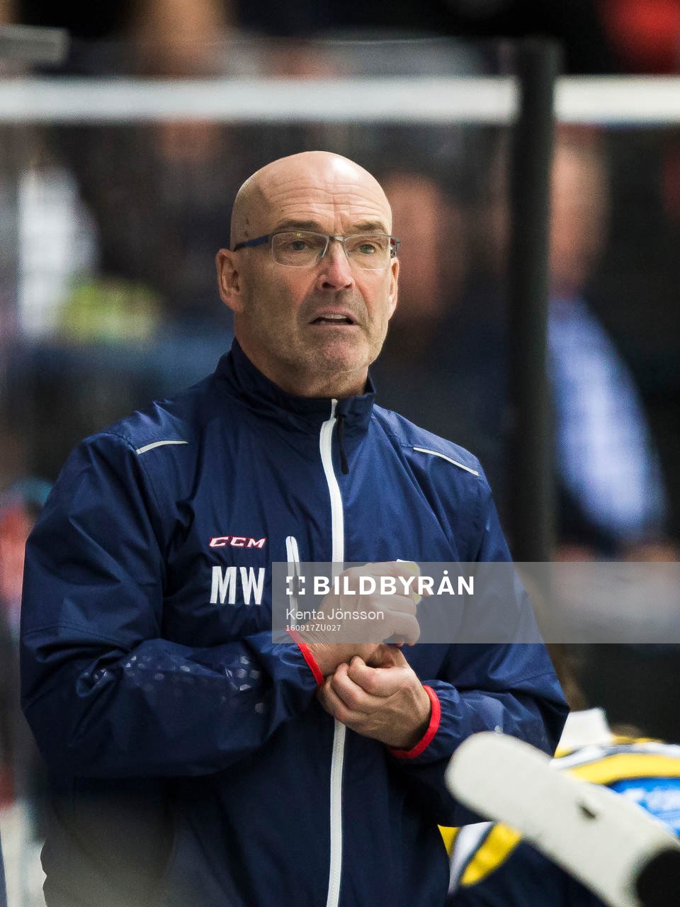 Södertäljes tränare Mats Waltin