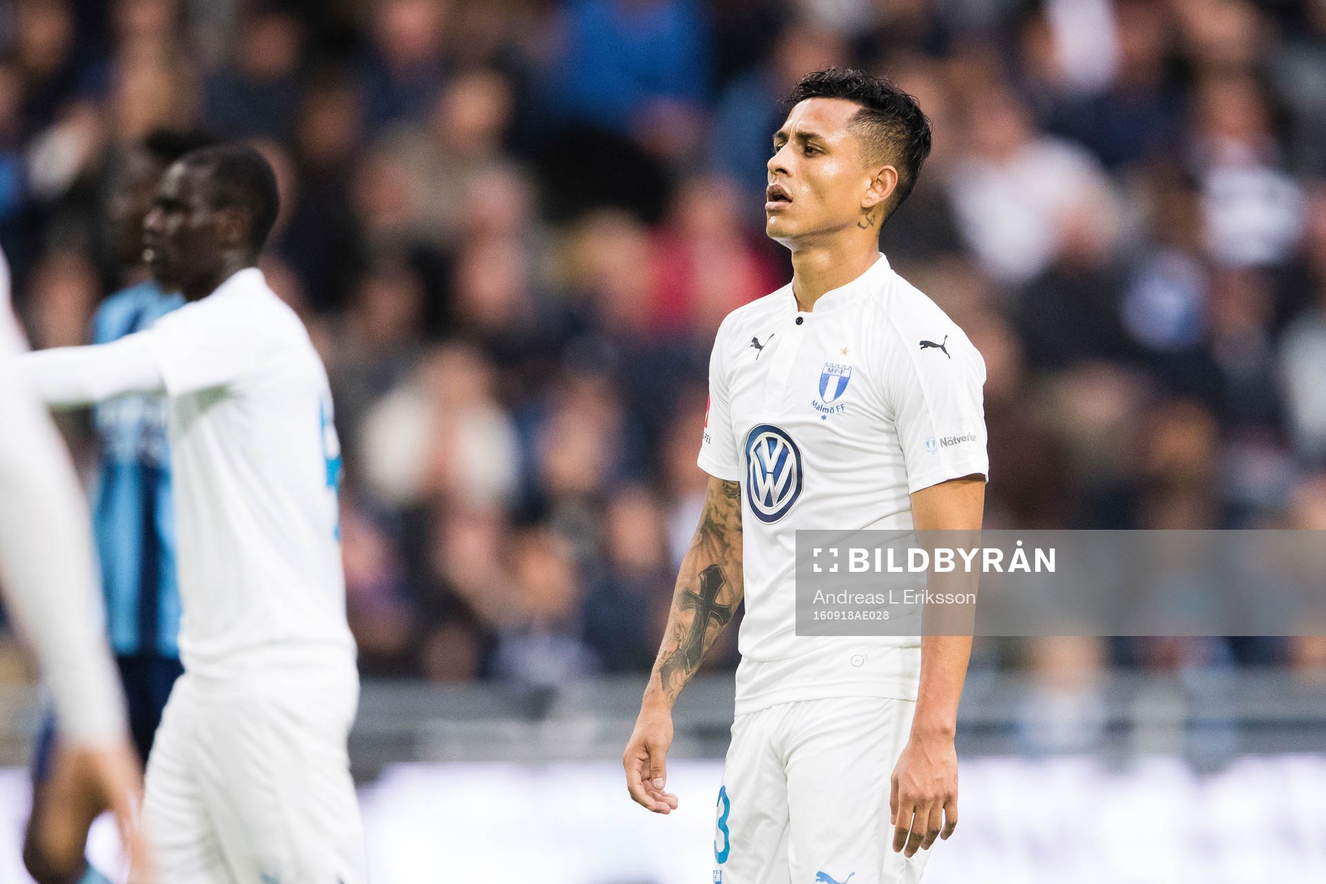 Malmö FFs Yoshimar Yotún ser deppig ut