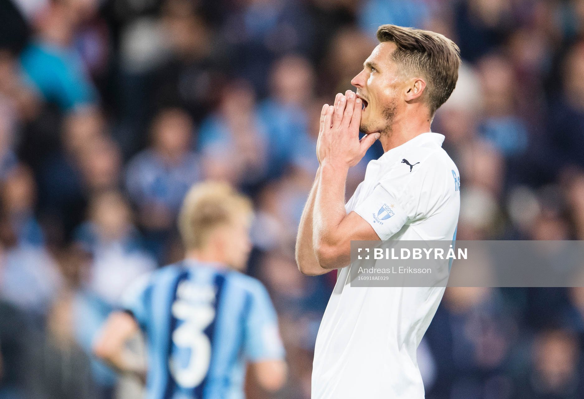 Malmö FFs Markus Rosenberg deppar