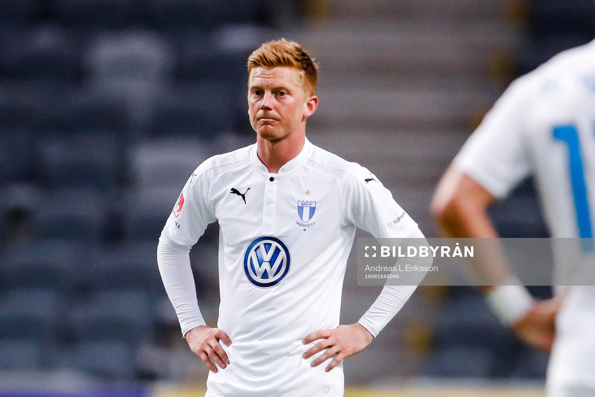 Malmö FFs Anders Christiansen deppar