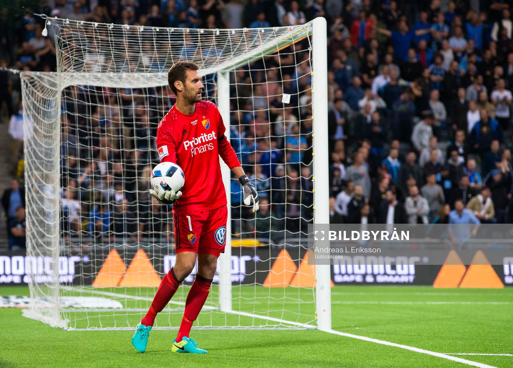 Djurgårdens målvakt Andreas Isaksson